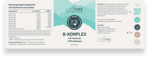 Vitamin B-Komplex Kapseln